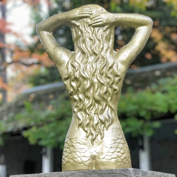 Midcentury Mermaid Sculpture - Picture 7 of 16